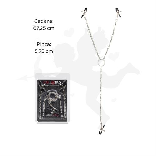 Triple pinza con cadena